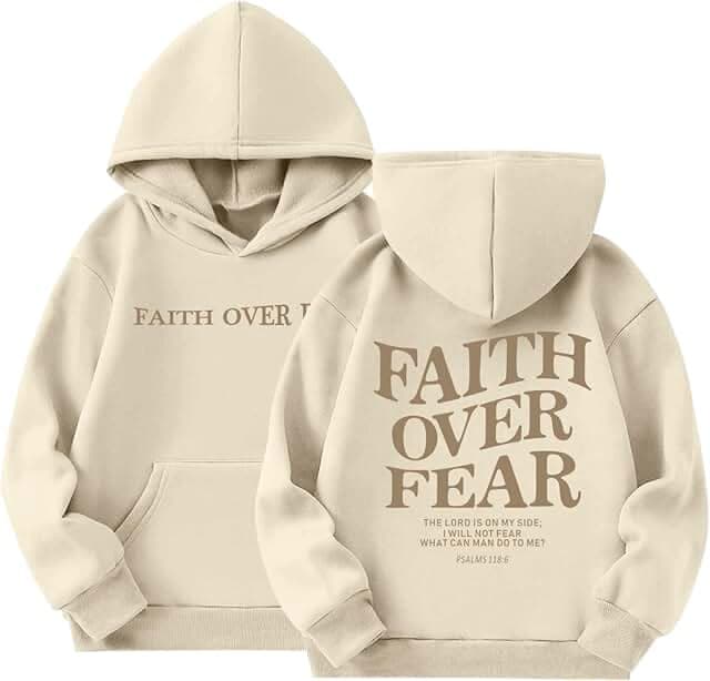 Moletom Faith Over Fear
